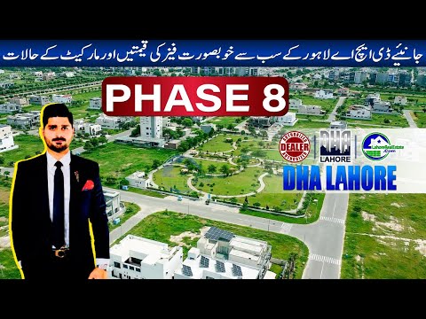 DHA Lahore Phase 8: Rates, Trends & End User Guide with Stunning Drone Views!