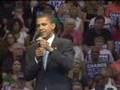 Barack Obama Takes on McCain in Tampa, FL