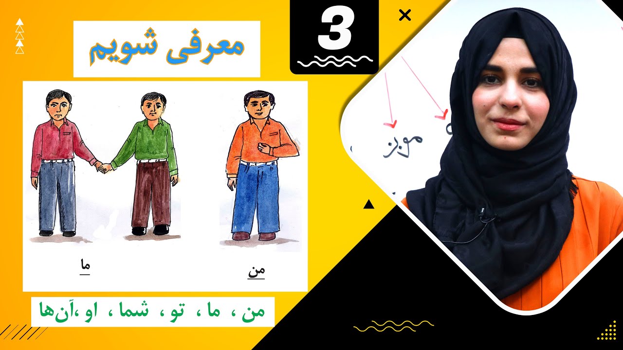 دری صنف چهارم - درس 3- موضوع معرفی شویم | لوست 3 پیژندنه - د څلورم صنف دری