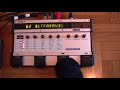 Digitech Vocalist Live 4 Demonstration of Settings - Part 1
