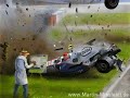 speed painting   f1 crash paint by martin missfeldt