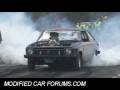 Supercharged Torana EASTY Burnout at Spring nats 2008