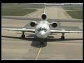 Tupolev TU-154M landet in Berlin-Sch�nefeld