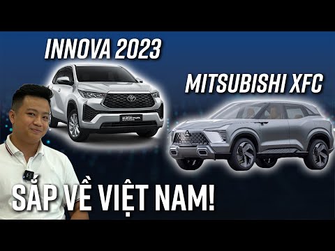 Toyota Innova 2023, Mitsubishi XFC và những xe sắp về Việt Nam đang có mặt tại Indonesia AutoShow