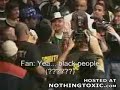Enraged Wrestler Attacks Two Fans in the Audience
