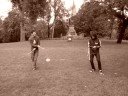vondelpark, de giovanni met diabolo;
alberto met de stokjes