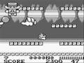 level 49 and level 50 (boss) on bubble bobble part 2 on the gameboy. if you have trouble with that boss, look at where i stand on the ledge for attacking... this is the best straegy for taking him out.