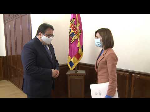Președintele Republicii Moldova, Maia Sandu, a avut o întrevedere cu ES Peter Michalko, Ambasadorul UE în Republica Moldova
