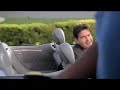 charlie sheen wrecks his benz.