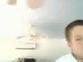 cazy man dancing