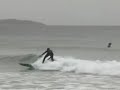 Margot & Courtney Surfing Longboards at Manly, Australia