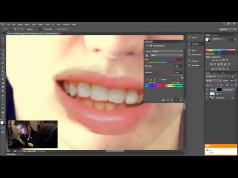 Tanden bleken in Photoshop Cs6