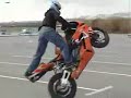 zwaar gekke motor stunts
