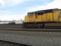 SB UPRR Manifest Train on the BNSF Seattle Sub @ Tacoma WA.wmv