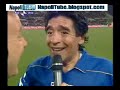 La \"Partita del Cuore\" Maradona e Lavezzi