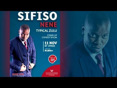 Sifiso Nene on his stand up comedy show 'Typical Zulu'