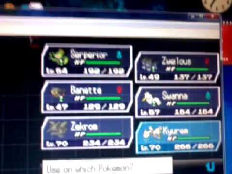 how to fuse zekrom and kyurem black 2