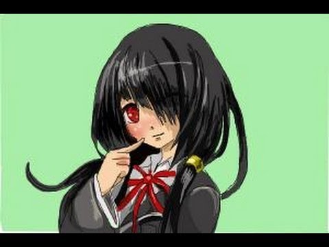 how to draw kurumi tokisaki
