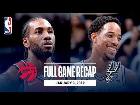 Video: Full Game Recap: Raptors vs Spurs | Kawhi Leonard Returns To San Antonio For The First Time