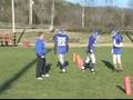 How to Play Linebacker in Football : How to Hit & Drive Through the Runner as Linebacker