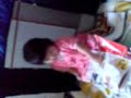 Cute baby's speaking in her language, so funny! Part1