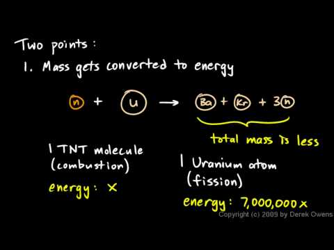 Physical Science 7.5b - Nuclear Fission - Part 2