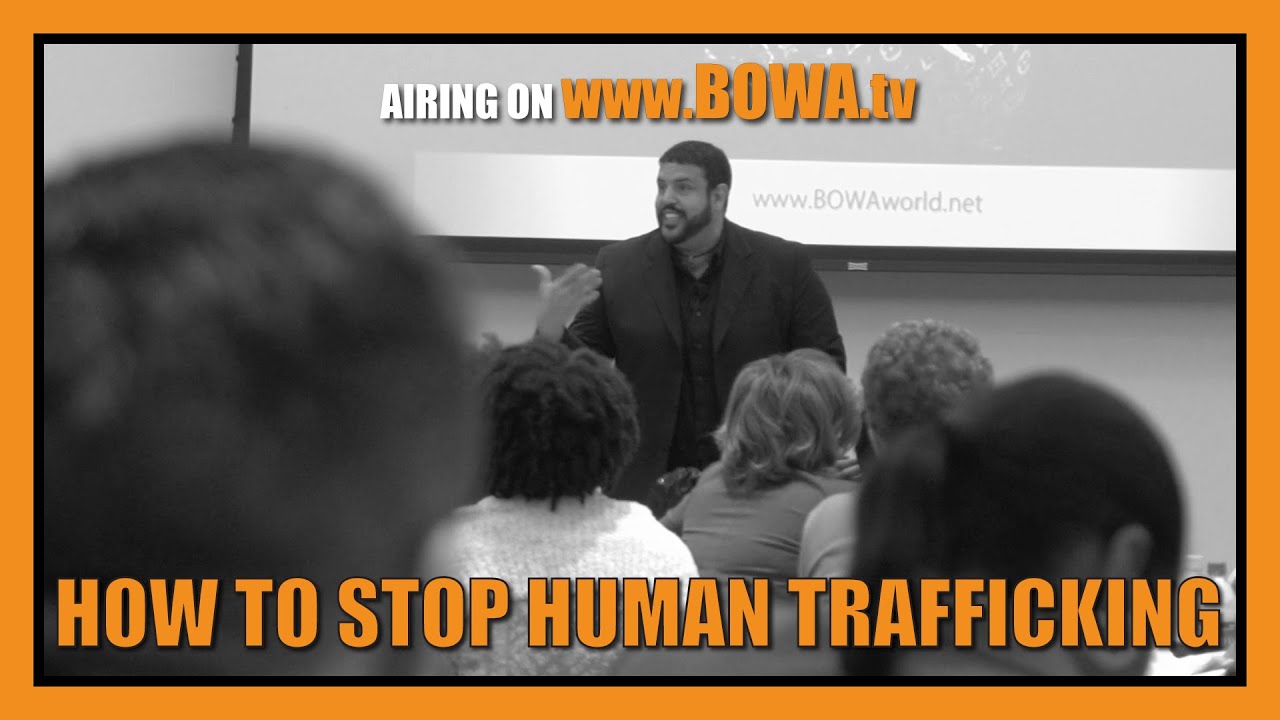 HOW TO STOP HUMAN TRAFFICKING