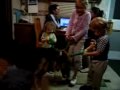 Three Legged Dog Plays with Three Kids