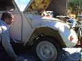 Restauracion 2CV. Capitulo 2: quitar aletas y capo Restauracion 2CV. Capitulo 2: quitar aletas y capo