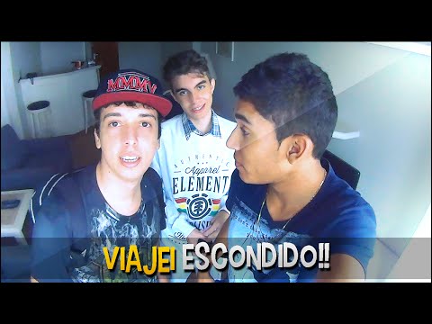 ESCONDIDOS EM UM HOTEL !! - Viagem Surpresa Parte1