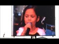 Abbey Umali sings America the Beautiful at a Harley Davidson Rally