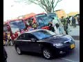 Bloquean Transmilenio en Bogotá