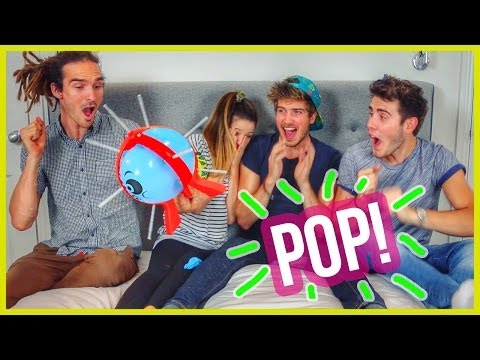 DON'T POP IT CHALLENGE! Feat. Pointlessblog, Zoella & Funforlouis
