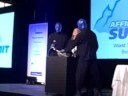 Mayor Corey Booker & Blue Man Group ASE 08 Mayor Corey Booker & Blue Man Group ASE 08