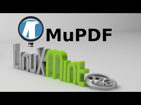 Install MuPDF (Lightweight PDF and XPS Viewer) in Linux Mint / Ubuntu via PPA