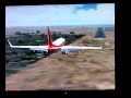 TAAG FS2004 B737NG FNLU RWY25 LANDING TAAG FS2004 B737NG FNLU RWY25 LANDING
