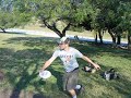 Disc Golf  Drive Tech Jungle Tim Oct08