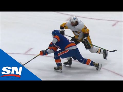 Mathew Barzal Dekes Out Pierre-Olivier Joseph At Full Speed To Score