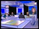 julie coudry, pr�sidente de la c�, interpelle val�rie p�cresse et nicolas sarkozy sur les pr�occupations des �tudiants lors de l'�mission � duel � pr�sent�e par christine ockrent.