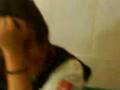 claudia gabriela se cae en el salon.3gp