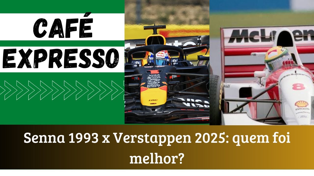CAFÉ EXPRESSO traz uma análise importante sobre 2 momentos da Fórmula 1