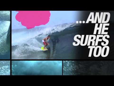 MARC TEES OFF...AND HE SURFS TOO