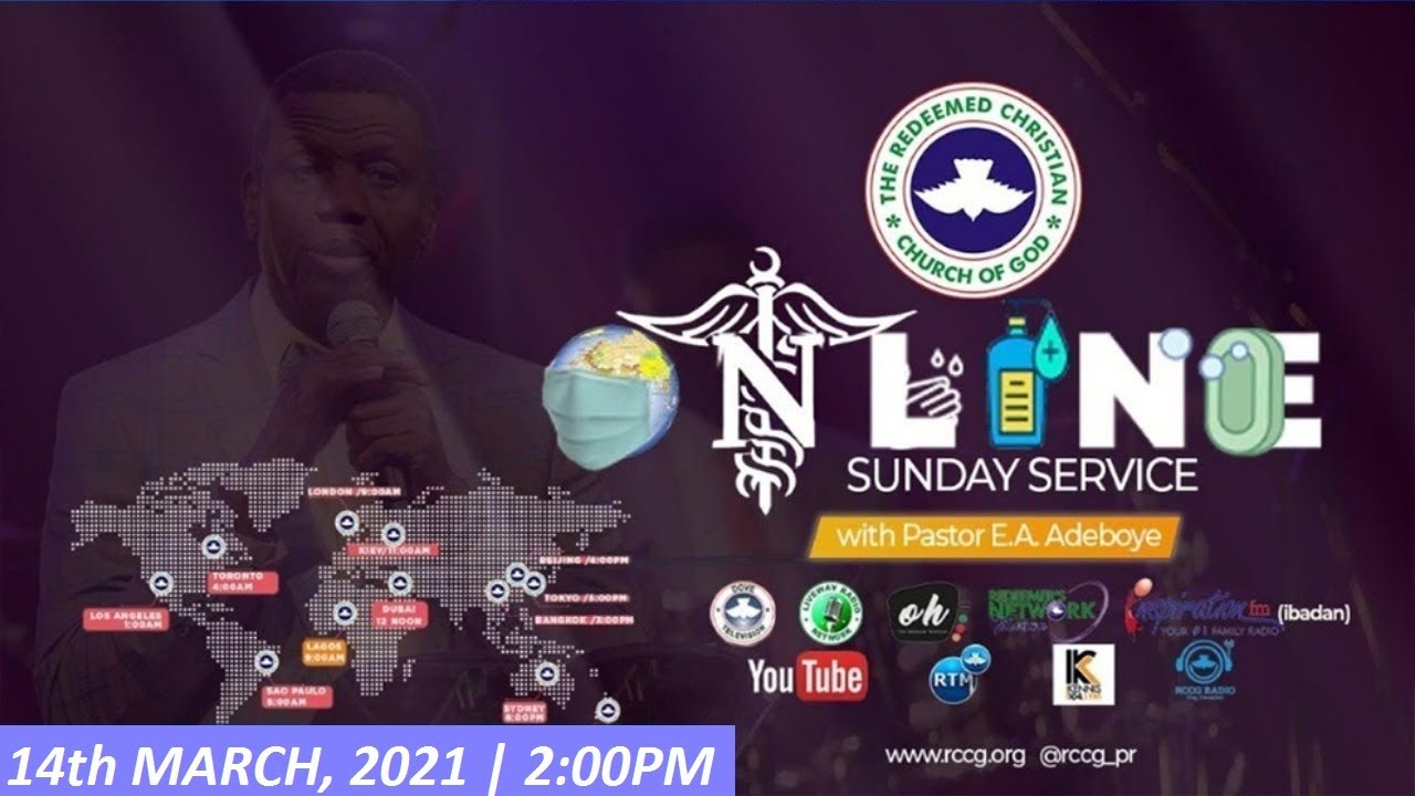RCCG Sunday Service 14 March 2021 with Pastor E.A Adeboye