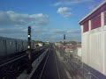 railfan window view of r32 uptown f train   part 1