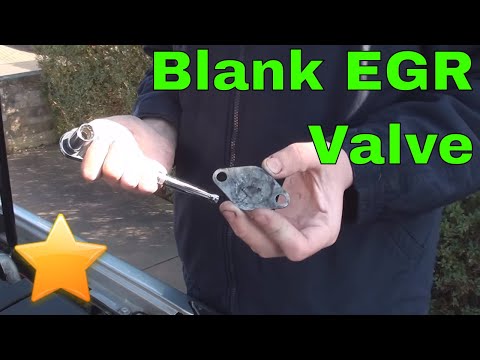 how to eliminate egr valve