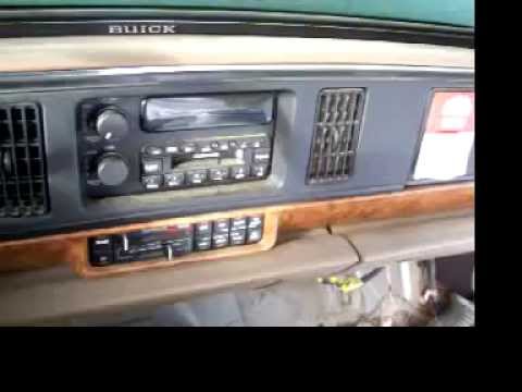 How to remove a radio from a 95 buick lesabre part 1