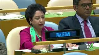 Maleeha Lodhi reply to Sushma Swaraj Speech in UN General Assembly 2017