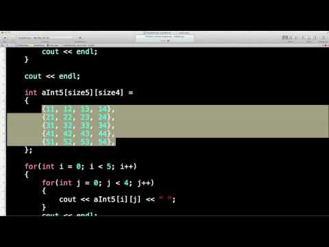 how to fill two dimensional array in c