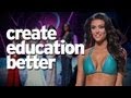 WE NEED TO CREATE EDUCATION BETTER