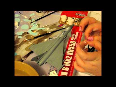 how to apply airfix decals